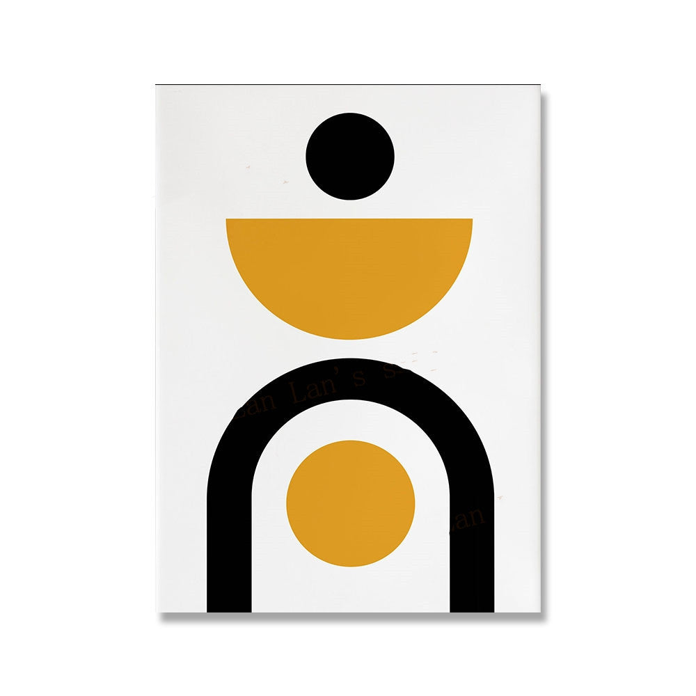 Modern Living Room Wall Decor Print Abstrac