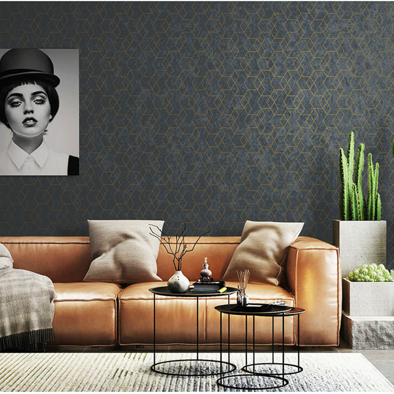Modern geometric pattern wallpaper