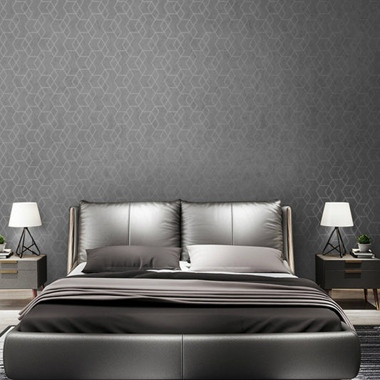 Minimalist Geometric Living Room Wallpaper