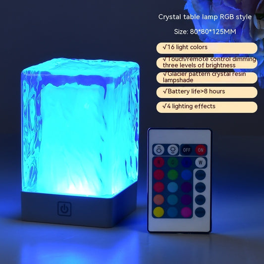 Modern crystal desk lamp