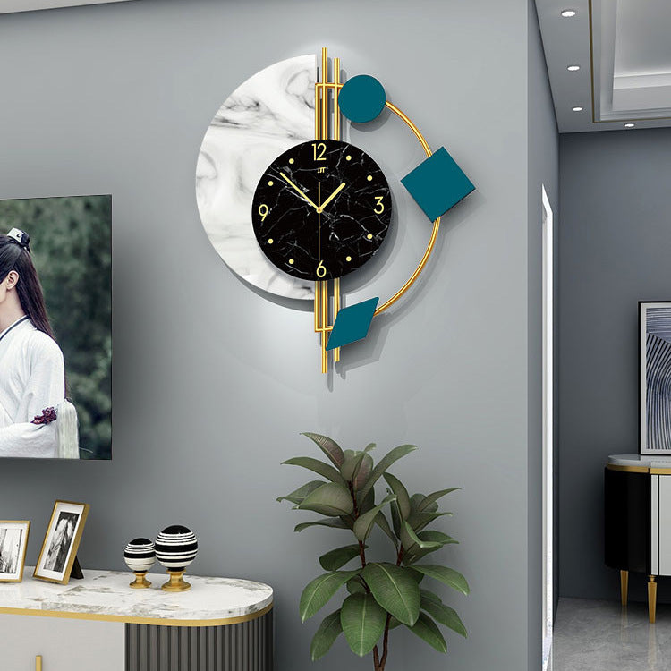 Modern quartz wall clock for living room