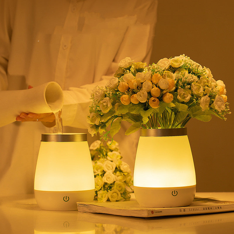 Decorative compact night light for bedroom