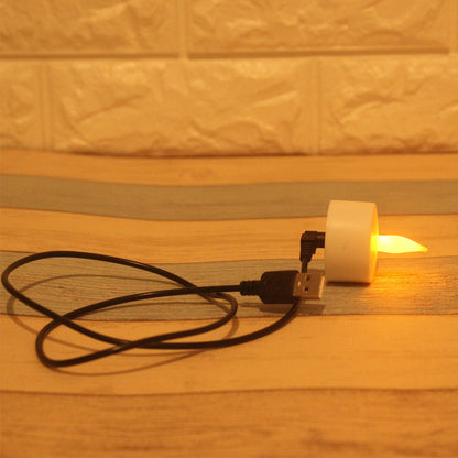 LED Glow Rechargeable Candle