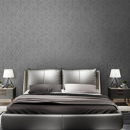 Minimalist Geometric Living Room Wallpaper