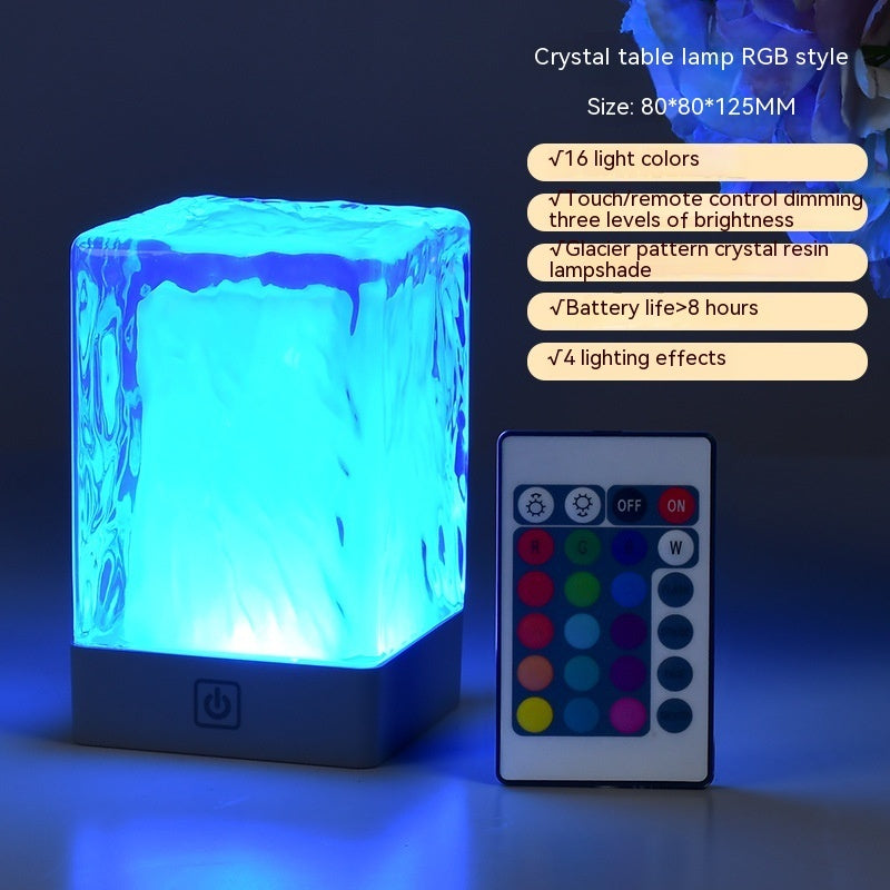 Modern crystal desk lamp

