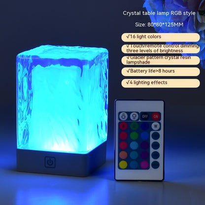 Modern crystal desk lamp


