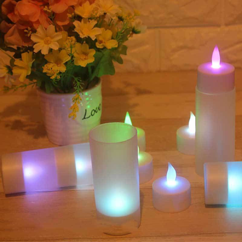 LED Glow Rechargeable Candle
